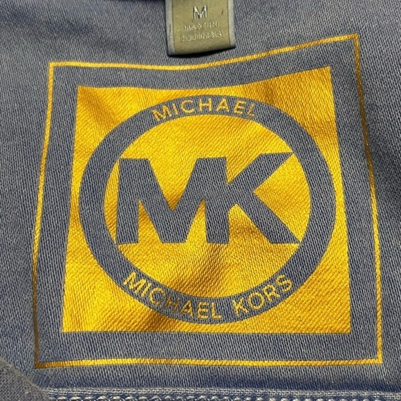 Michael Michael Kors Blue Jean Jacket Sz Med - Picture 6 of 6